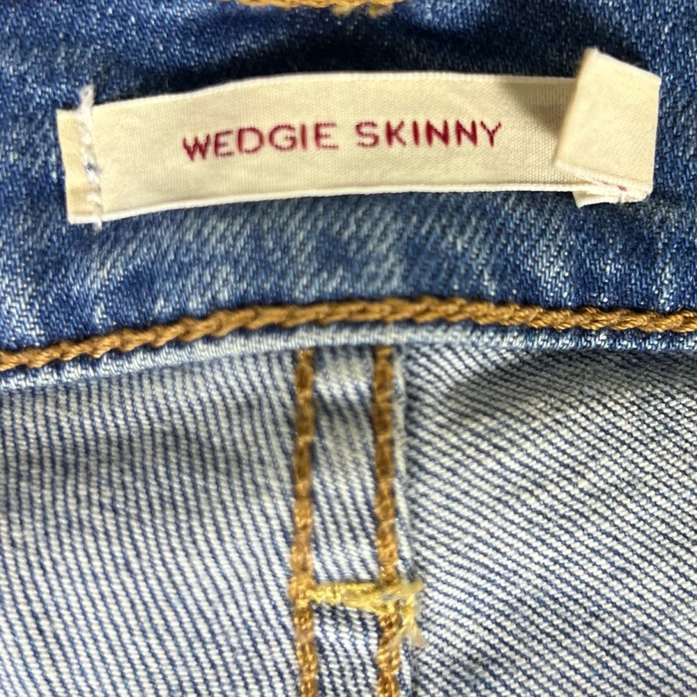 Levi's Jeans Womens 18W Wedgie Skinny Button Fly High Waisted Grunge Denim - Picture 9 of 12